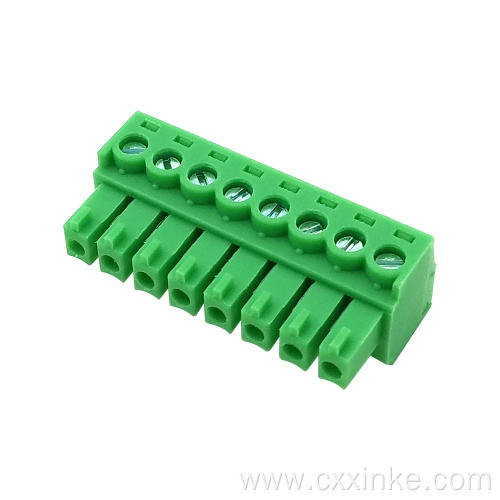 3.81MM plug-in terminal socket female head